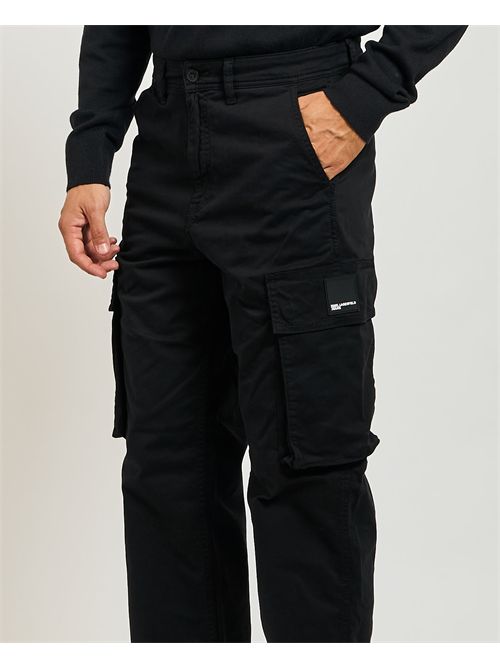 Karl Lagerfeld men's cargo trousers KARL LAGERFELD | A3M10085999